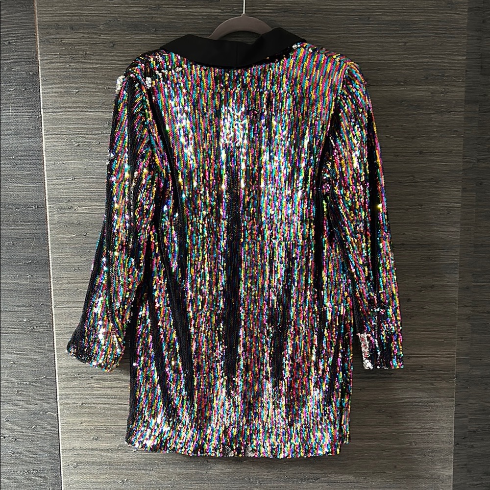 Sequin Blazer Jacket - image 2